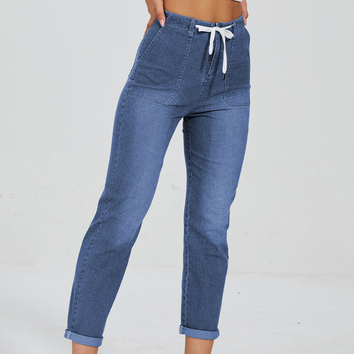 Comfy Denim Pull On Joggers