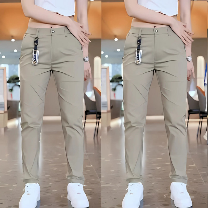 2 Pieces Straight Length Cargo Pants