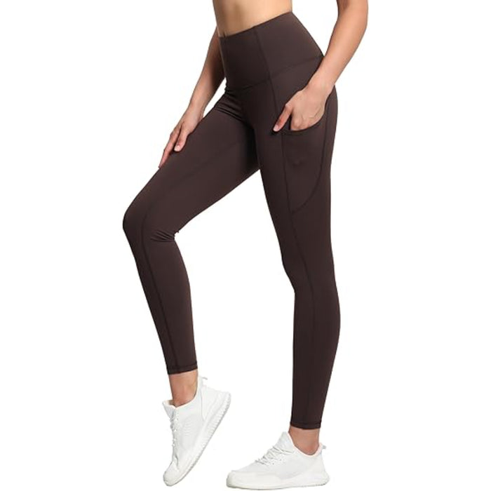 Stretchable Yoga Pants With Pockets For Workout And Running