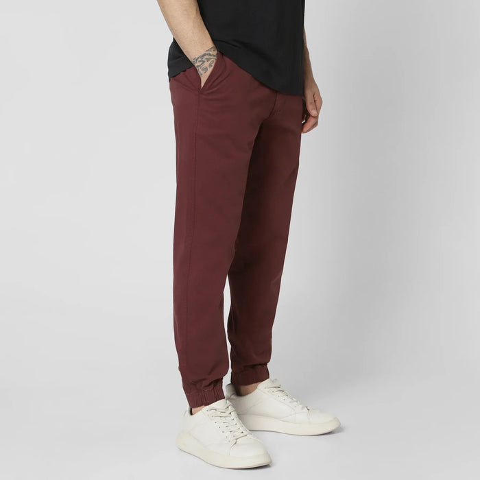 Comfortable Stretch Jogger Pants With Side Pockets