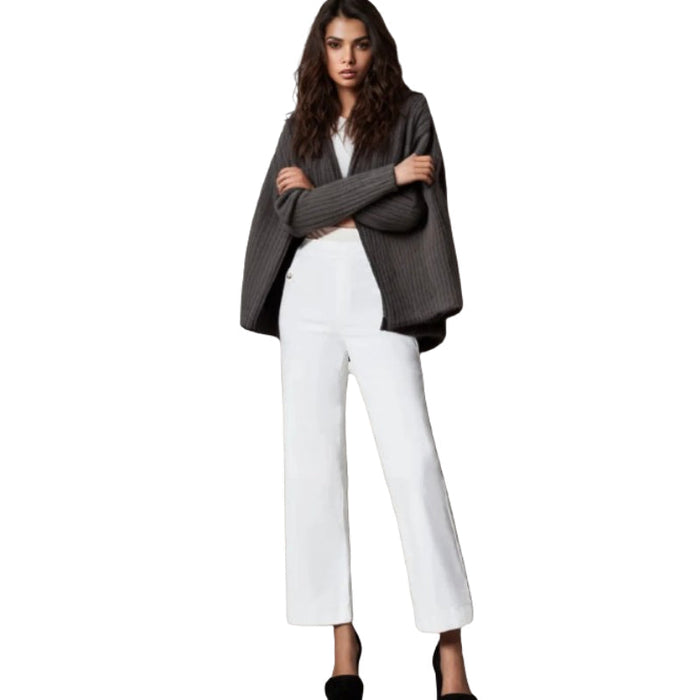 Elegance Cropped Wide Pants