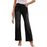 Seamed Comfy Front Wide Leg Jeans