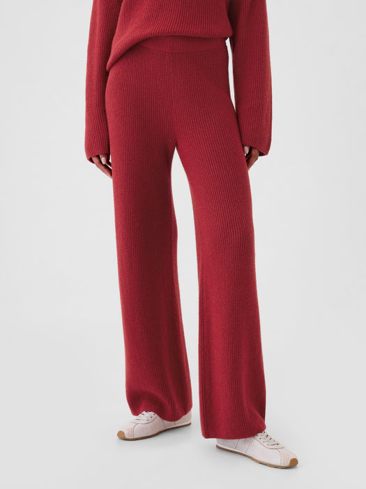 Women's Shaker Stitch Sweater Pants