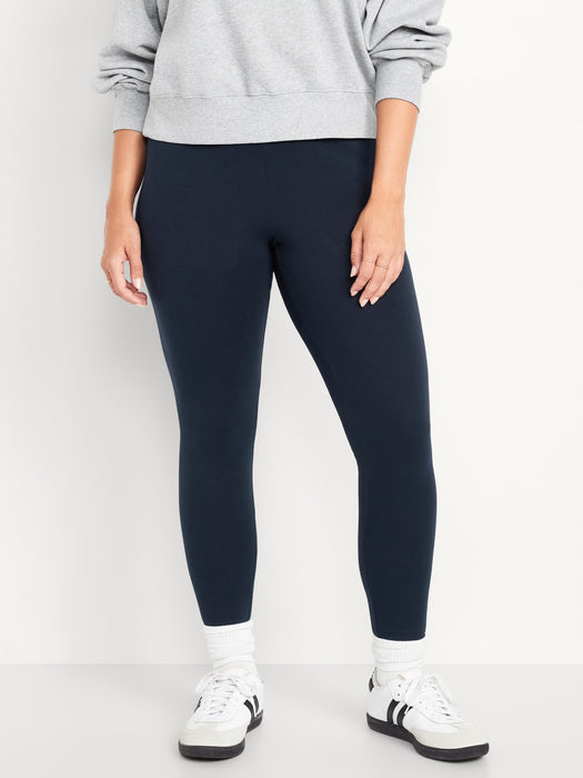 Women's High Waisted Fleece Lined Leggings