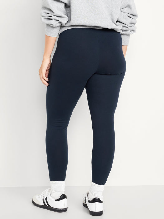 Women's High Waisted Fleece Lined Leggings