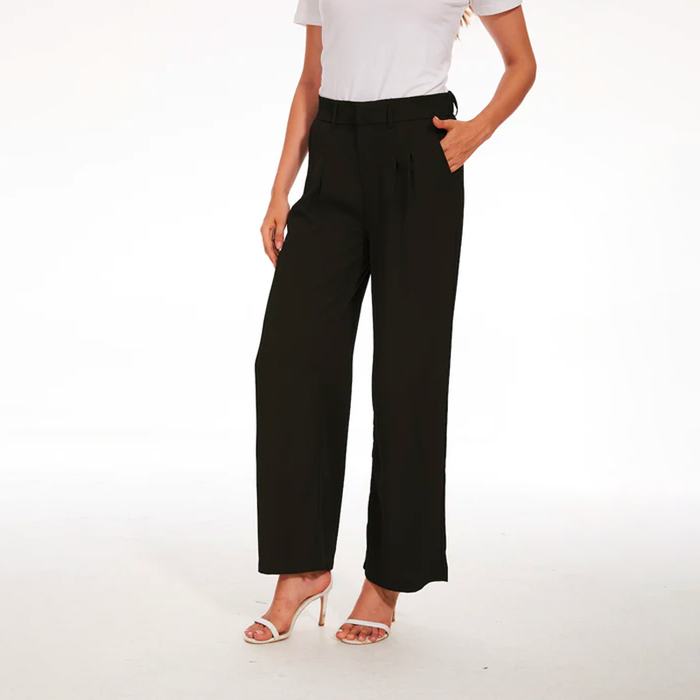 The Effortless Tailored Wide Leg Pants