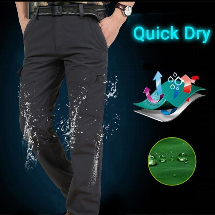 Men's Outdoor Waterproof Tactical Cargo Pants