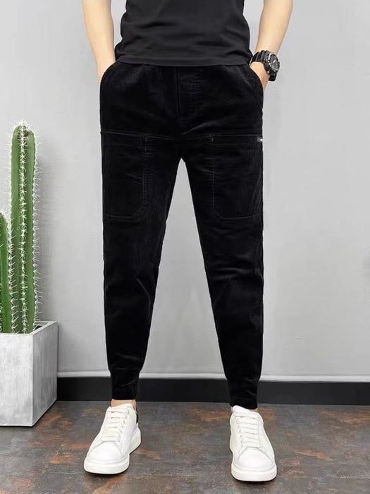 Baggy Black Cargo Pants For Men — Legletic