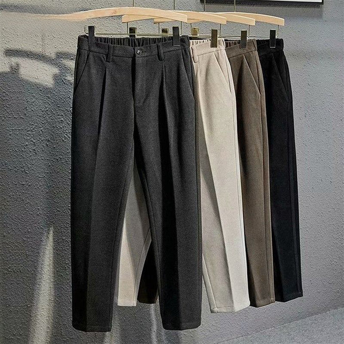 Casual Straight Drape Korean Classic Pants