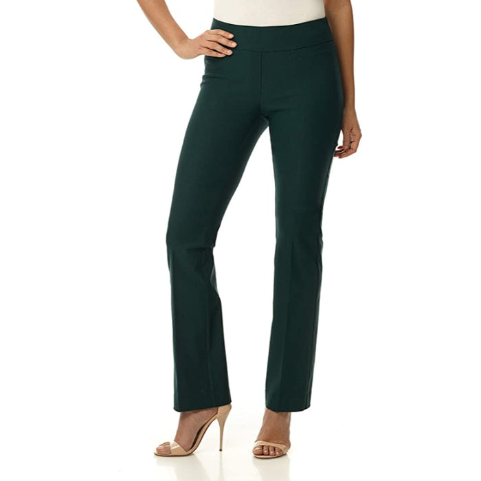 Women's Comfort Bootcut Pant With Pressed Leg Crease