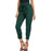 Women High Waist Casual Pencil Pants With Bow-Knot Pockets For Work