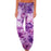 Women's Comfy Floral Print High Waist Drawstring Wide Leg Pants