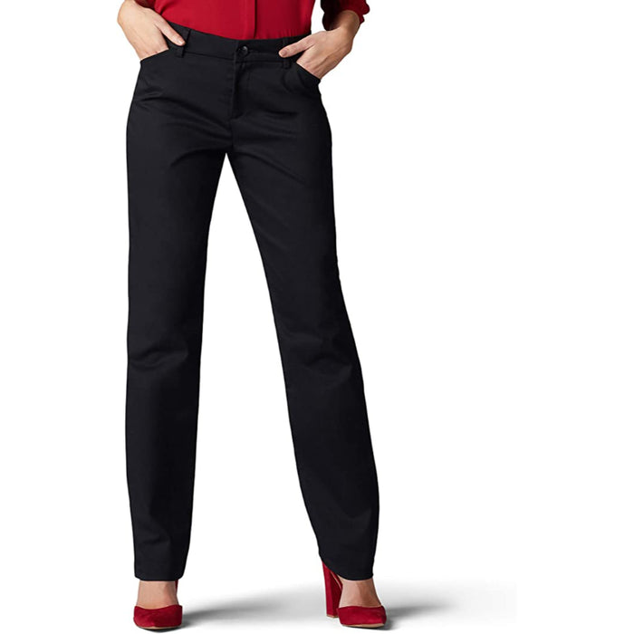 Women's Wrinkle-Free Relaxed Fit Straight Leg Pant