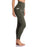 Women's Solid High Waisted Yoga Pants Length Leggings With Pockets