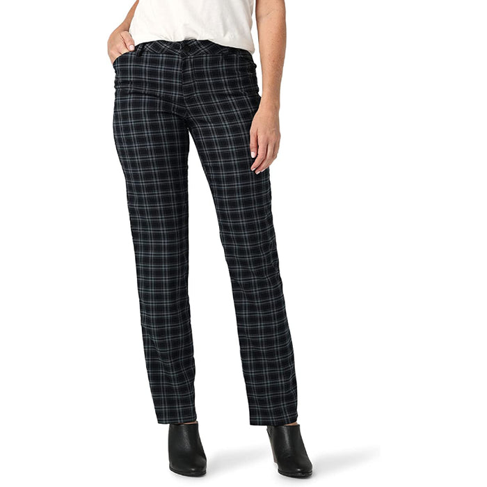 Wrinkle-Free Relaxed Fit Straight Leg Pant