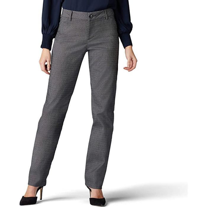 Women's Wrinkle-Free Relaxed Fit Straight Leg Pants