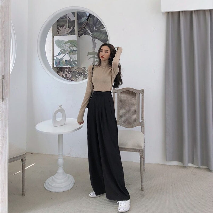 Women's Casual Full-Length Straight Pants