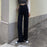 Wide High Waisted Cowboy Pants For Women