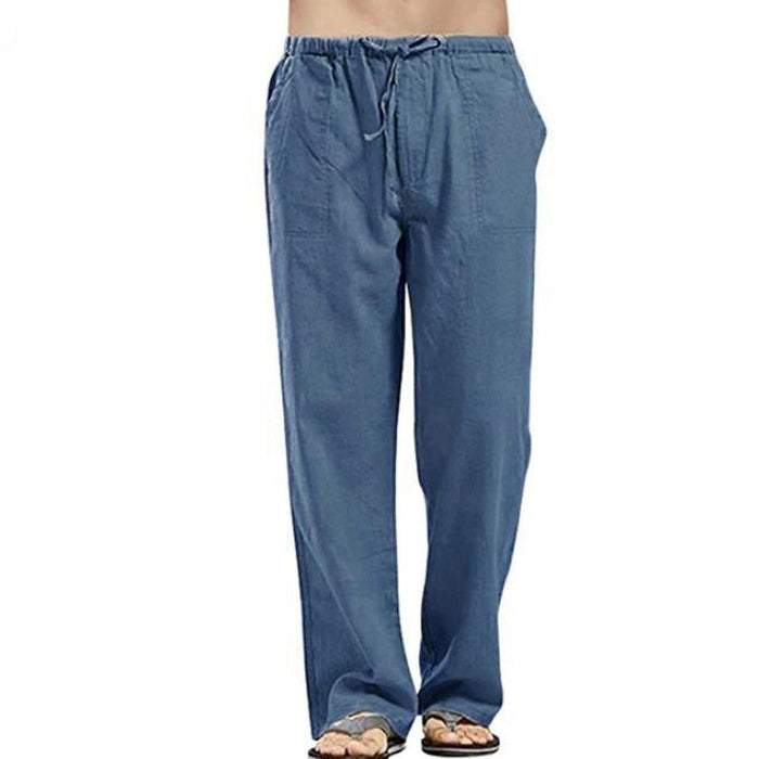Linen Wide Oversize Streetwear Casual Pants