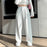Casual High Waist Loose Fit Wide Leg Pants For Women