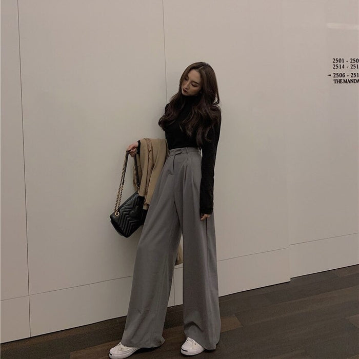 Women's Casual Full-Length Straight Pants