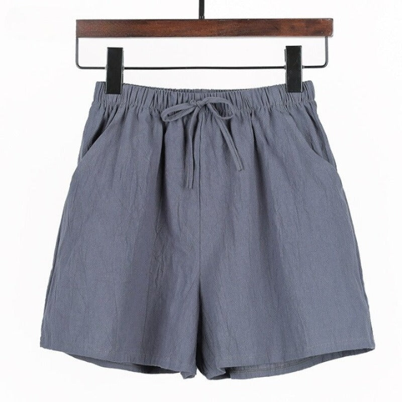 Cotton Linen Shorts For Women — Legletic