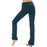 Women's Multicolor Pattern Bootcut Leg Yoga Pants High Waist Leggings