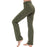 Women's Pattern Bootcut Leg Yoga Pants High Waist Leggings