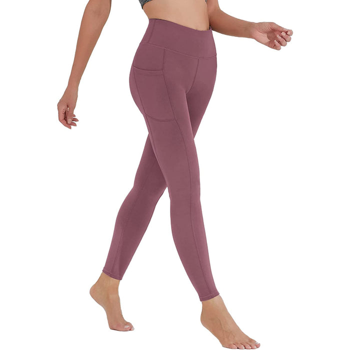 Yoga Pants for Women, High Waisted Leggings With Pockets, Tummy Control Non See Through Workout Pants