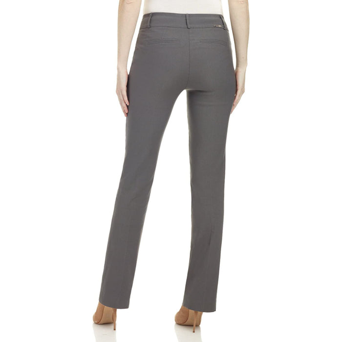 Women's Solid Ease In To Comfort Fit Barely Bootcut Stretch Pants