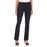 Women's Solid Comfort Fit Bootcut Stretch Pant With Pull On