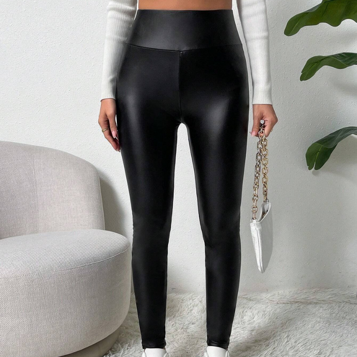 Women's Solid Thermal Lined Winter Pants