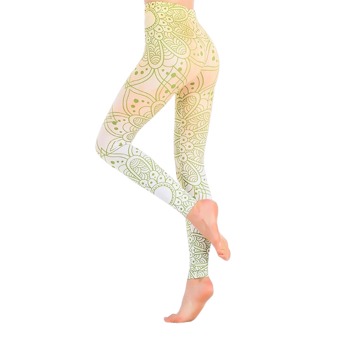 3D Mandala Print Leggings