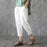 Vintage Loose Thin Fabric Cotton Harem Pants