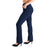Women's Petite/Regular/Tall Straight Leg Yoga Dress Pants With Belt Loops With 4 Pockets