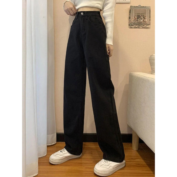 High Waisted Baggy Jeans For Women