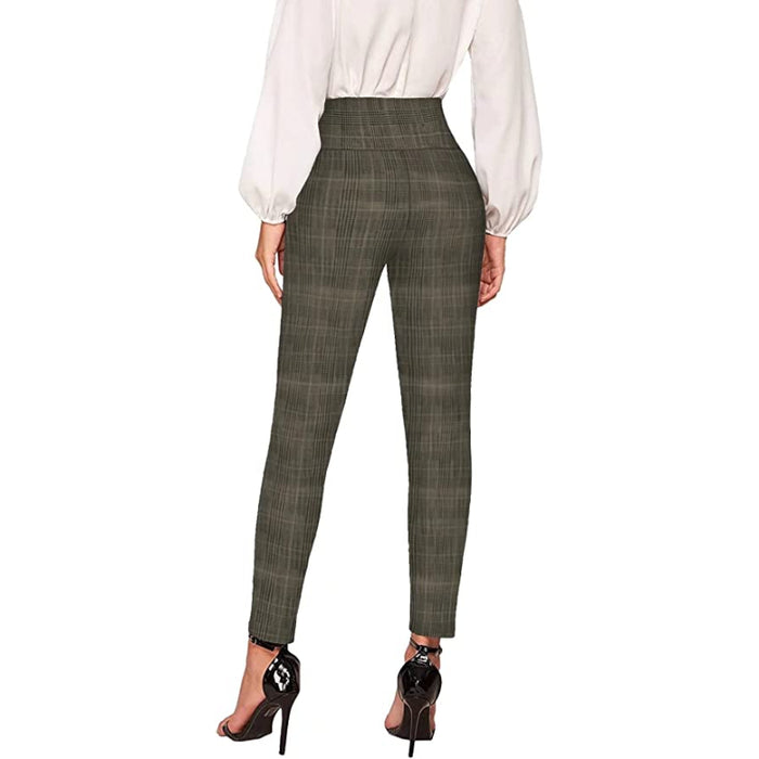 Printed Skinny Trousers For Women