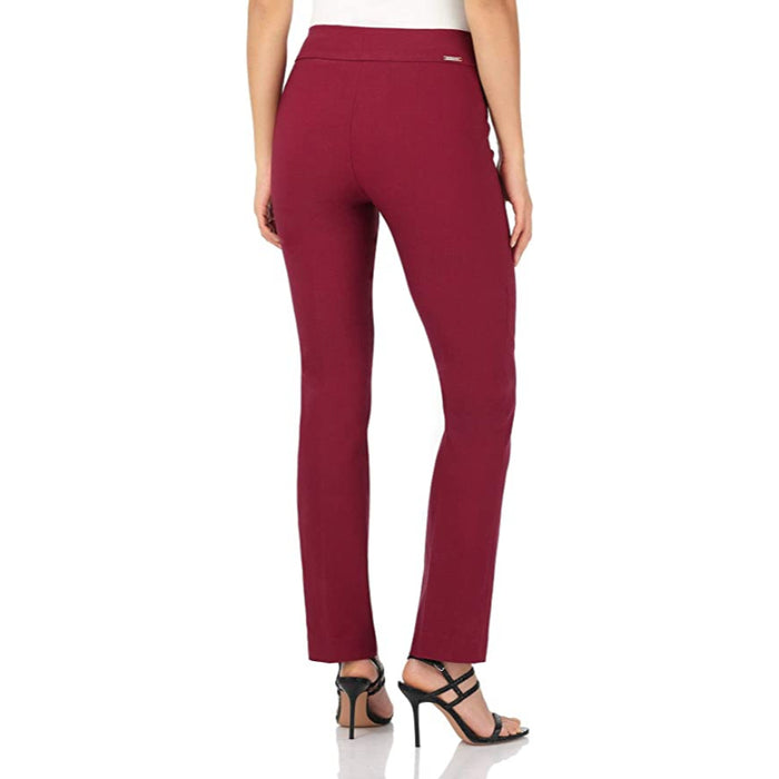 Women Ease Into Comfort Straight Leg Pant With Tummy Control