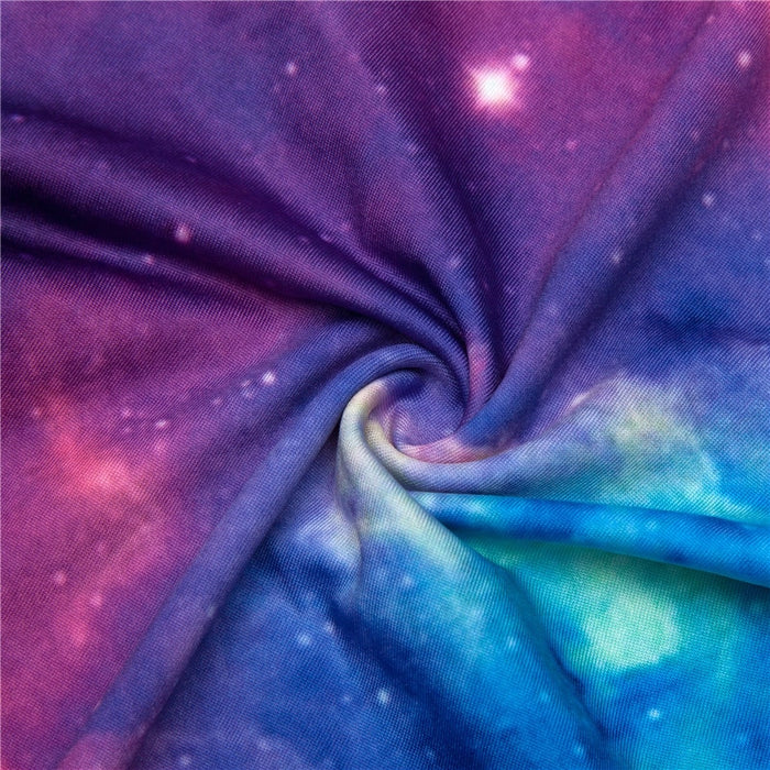 Star Space Galaxy Colorful Print Leggings