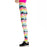 Punk Paint Stretch Colorful Print Leggings