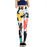 Cartoon Figure Colorful Print Leggings