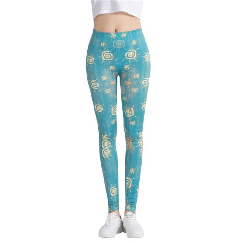 Butterfly Print Leggings — Legletic