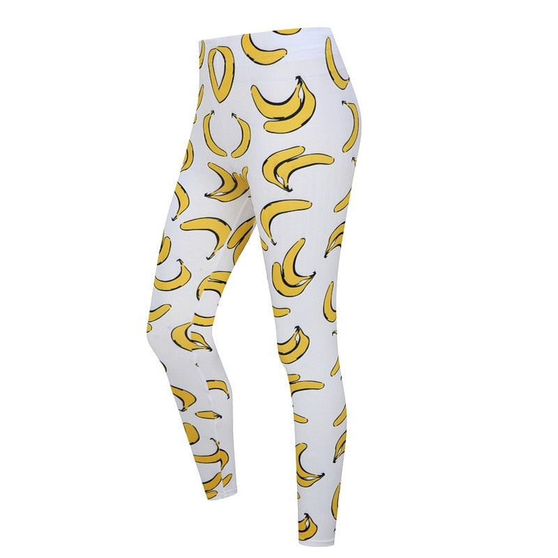 Banana Printed Leggings — Legletic