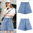 Trendy Colors Summer Shorts For Women