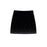 Velvet Mini Skirt With Side Zipper